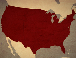 Outside New York State Wine & Spirits Delivery Map