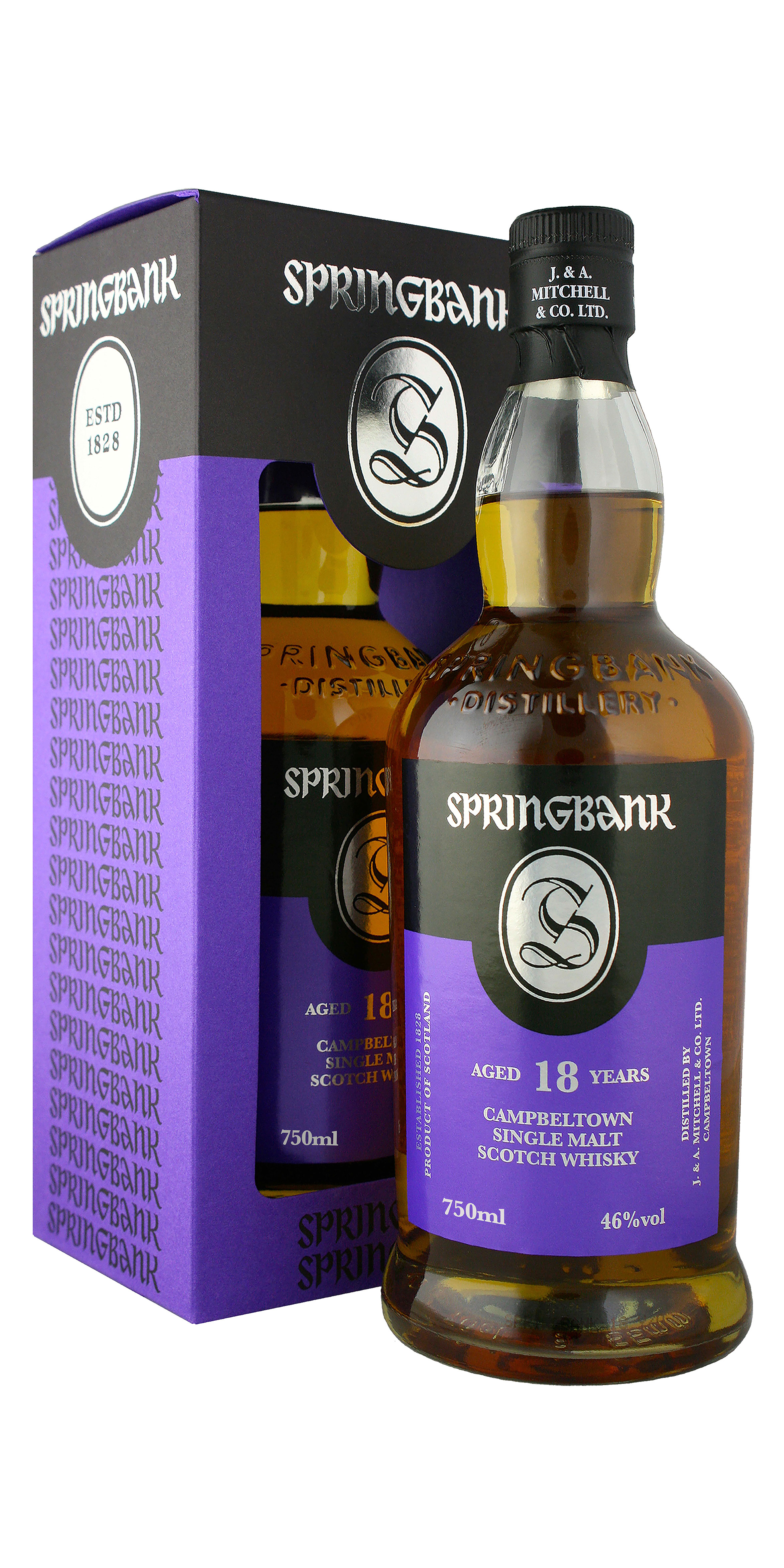 Springbank 18yr Campbeltown Single Malt Scotch Whisky