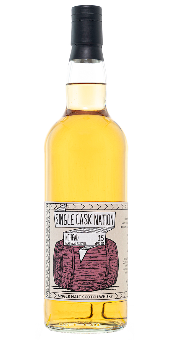 Single Cask Nation Inchfad 15yr Highland Single Malt Scotch Whisky 