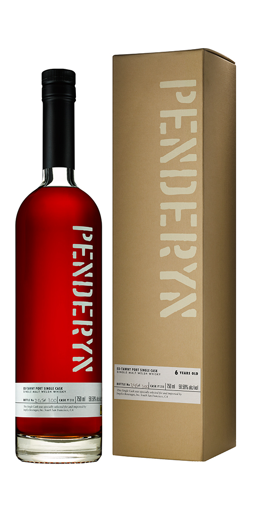 Penderyn Tawny Port Cask 6yr Single Malt Welsh Whisky