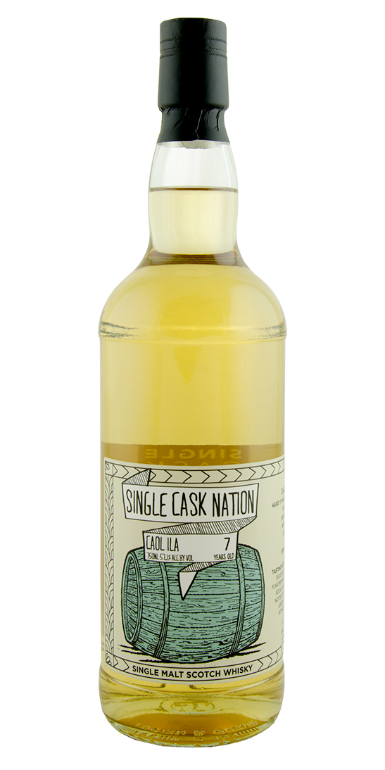 Single Cask Nation Caol Ila 7yr Islay Single Malt Scotch Whisky 
