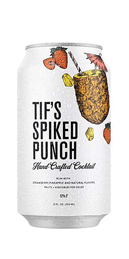 Tif's Spiked Punch Hand Crafted Cocktail