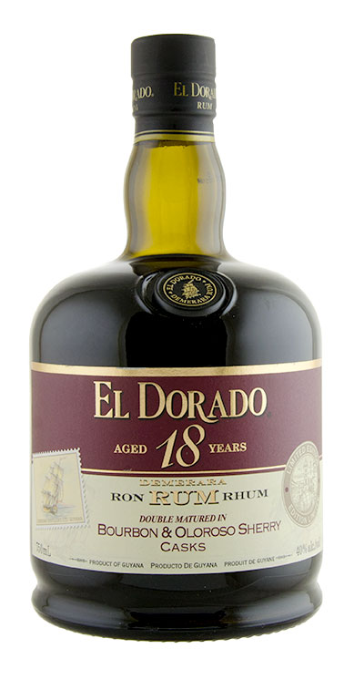 El Dorado 18yr Sherry Cask Double Matured Demerara Rum