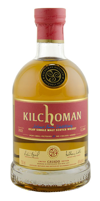 Kilchoman Casado Islay Single Malt Scotch Whisky 