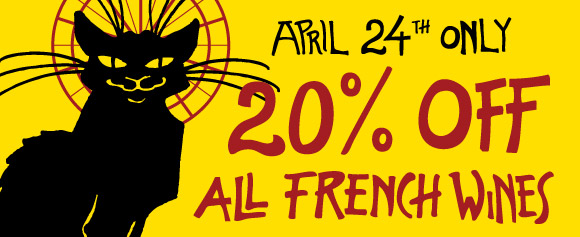April in Paris - French Wine Sale