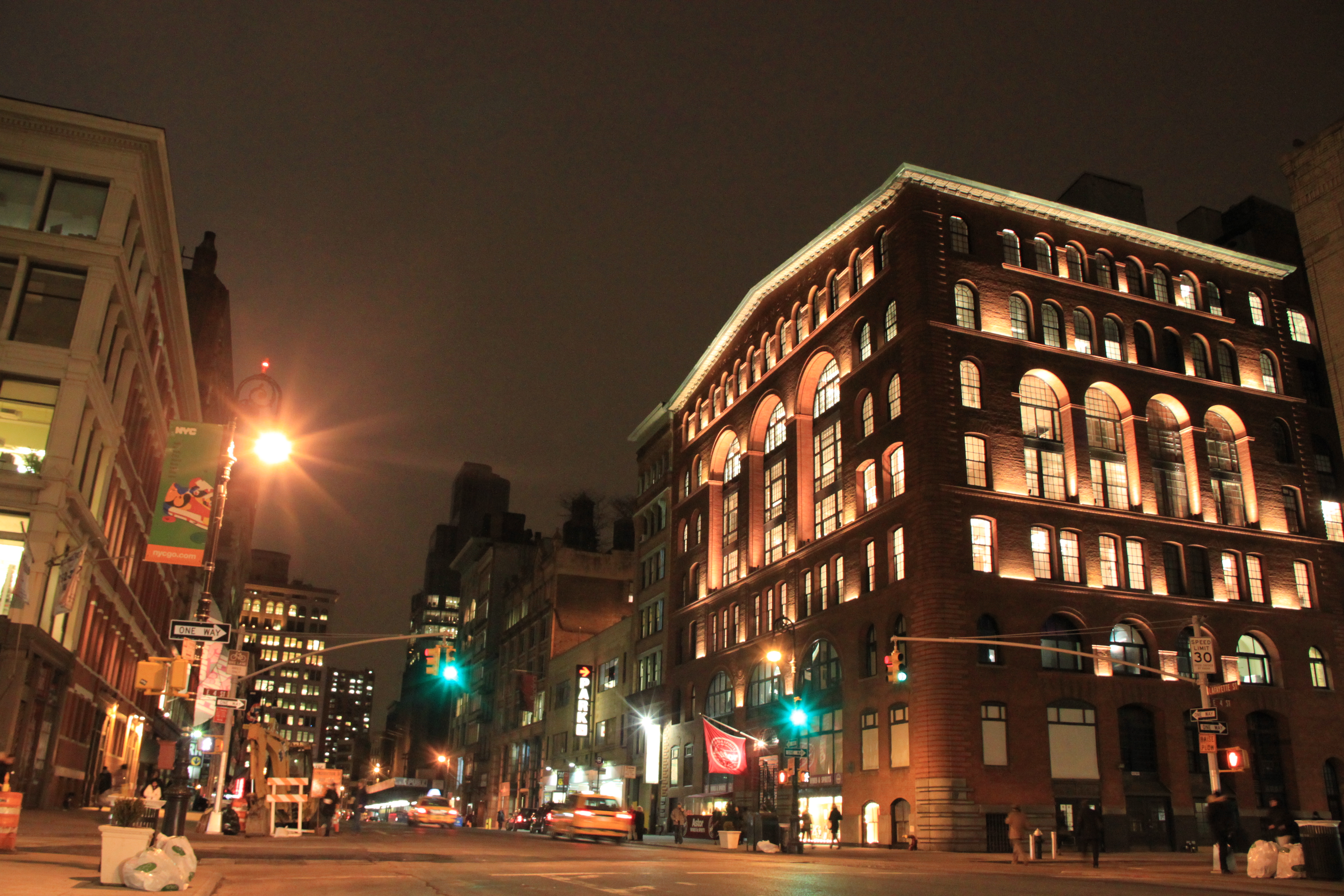 Astor Wines & Spirits in The De Vinne Press Building on Lafayette and E. 4th Streets