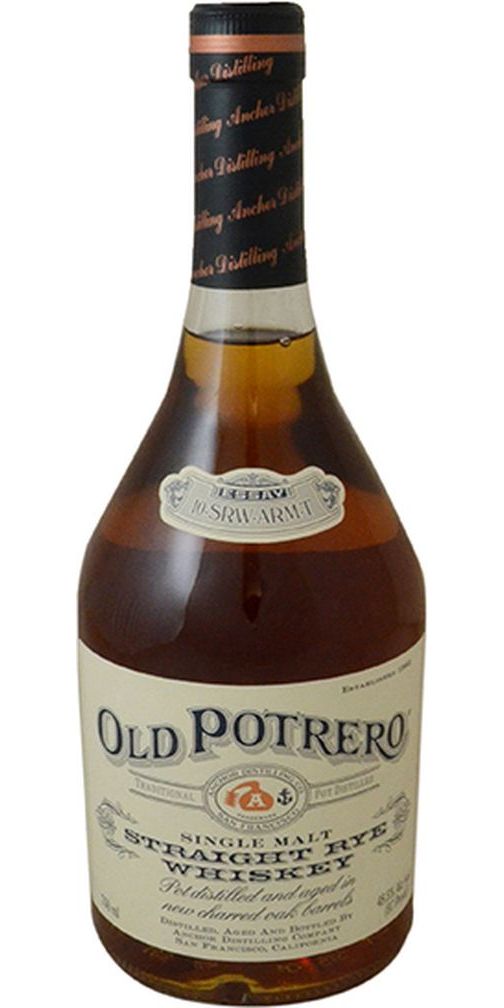 Old Potrero Single Malt Straight Rye Whiskey