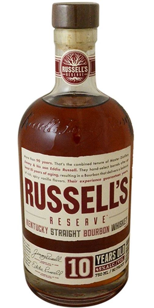 Russell's Reserve 10yr Kentucky Straight Bourbon Whiskey                                            