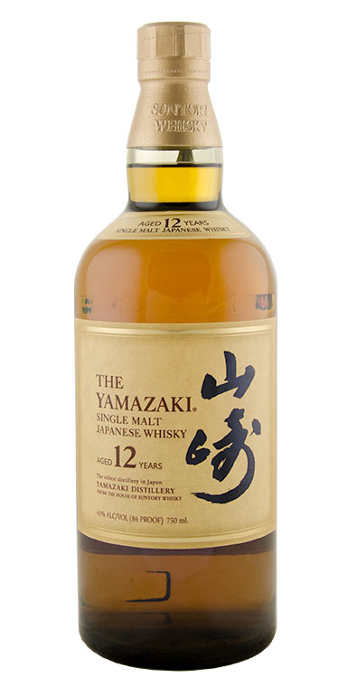 Suntory Yamazaki 12 Year Old Single Malt Japanese Whisky 750ml