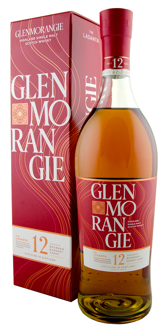 Glenmorangie Lasanta Sherry Cask 12 Yr. Scotch                                                      