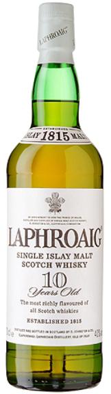 Laphroaig 10 Yr. Scotch 