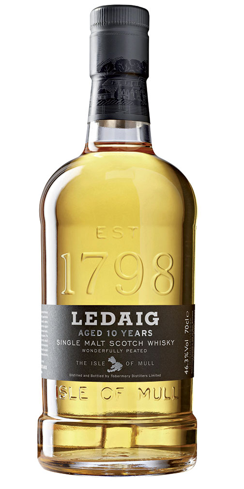 Ledaig 10 Yr. Scotch