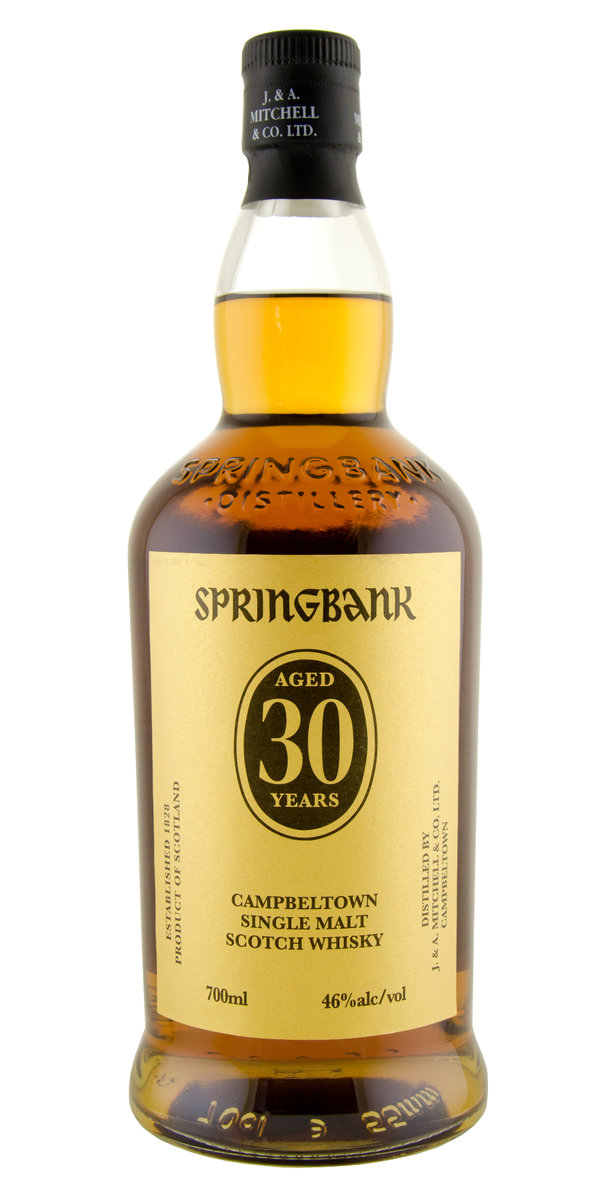 Springbank 30yr Campbeltown Single Malt Scotch Whisky