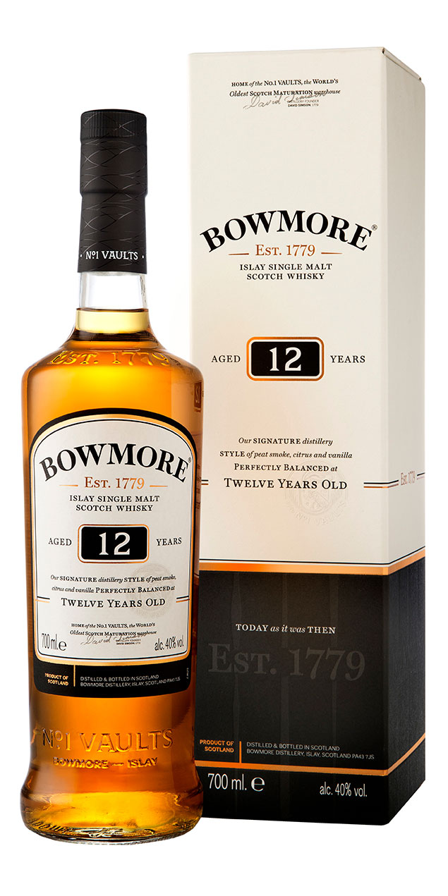 Bowmore 12Yr. Islay Single Malt Scotch Whisky