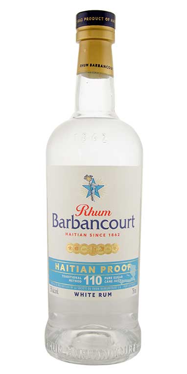 Barbancourt Haitian Proof Pure Sugar Cane White Rum