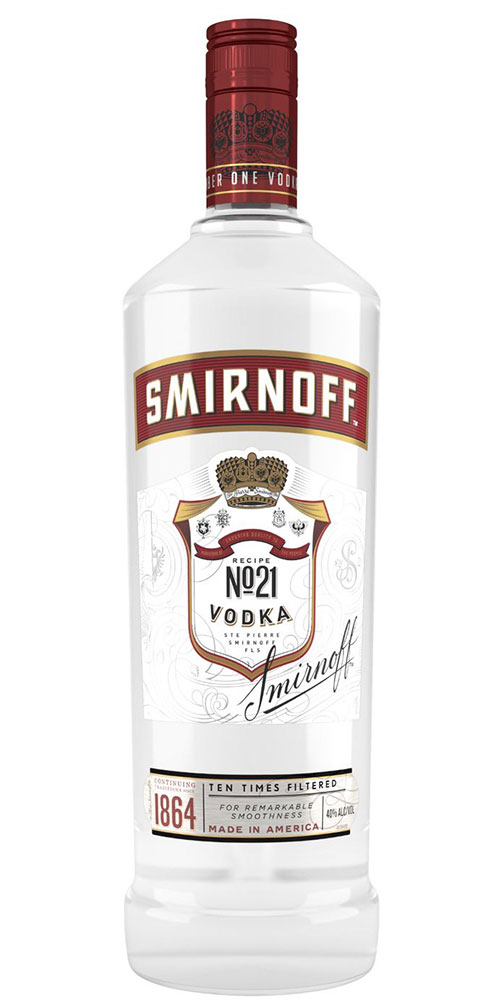 Smirnoff Vodka 80°                                                                                  