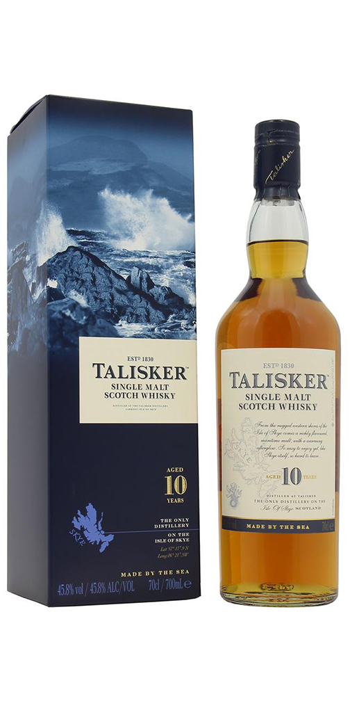 Talisker 10 Yr. Scotch 