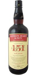 Lemon Hart 151° Overproof Demerara Rum                                                              
