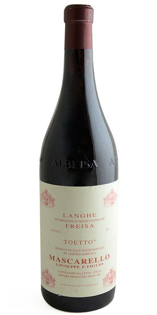 Langhe Freisa, "Toetto," Mascarello