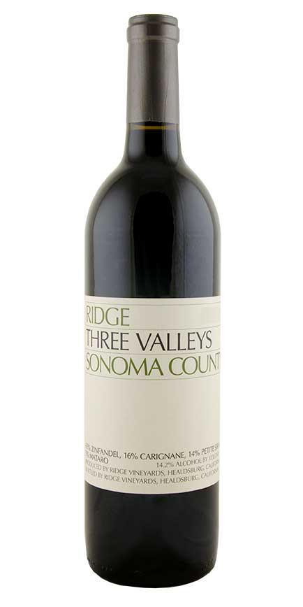 Ridge Vineyards "Three Valleys" Red