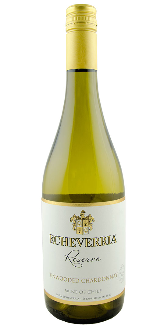 Echeverria "Unwooded Chardonnay" Reserva