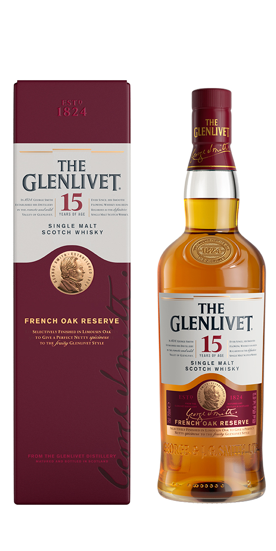 Glenlivet French Oak 15 Yr. Scotch