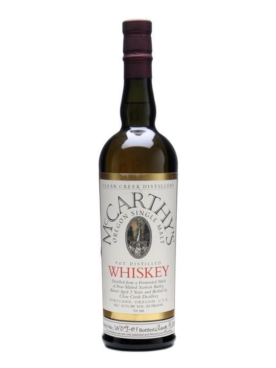 McCarthy's 6yr PX Sherry Cask Finished Oregon American Single Malt Whiskey