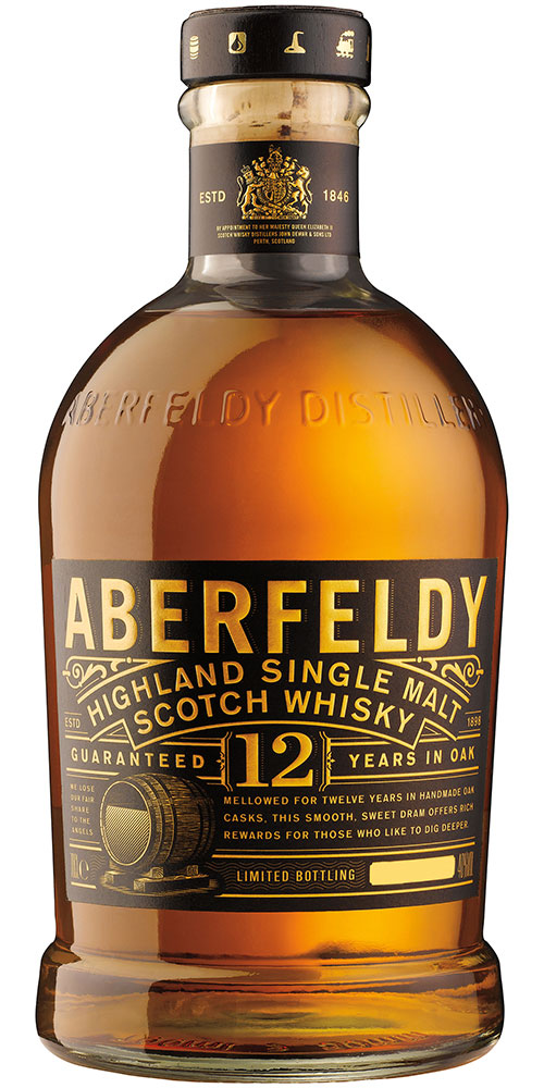 Aberfeldy 12Yr. Highland Single Malt Scotch Whisky