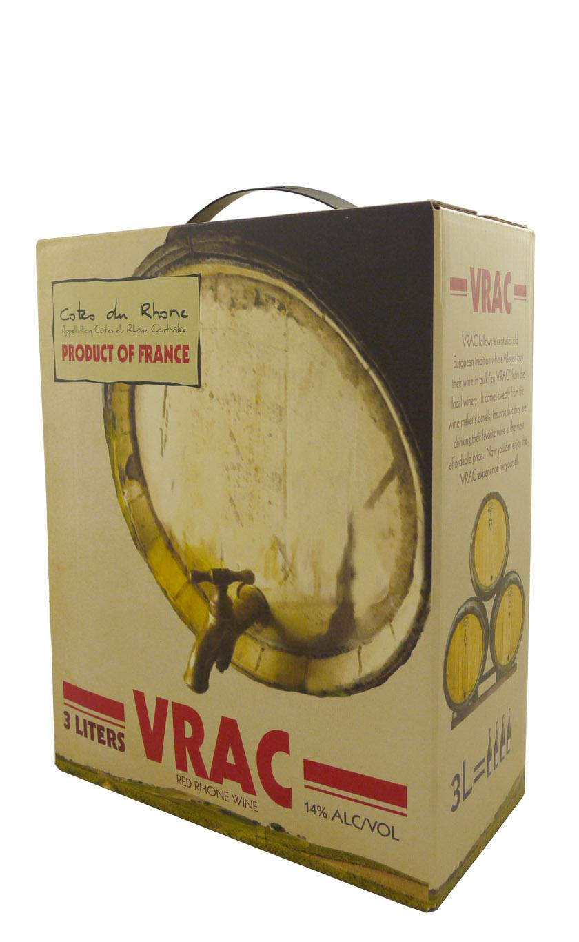VRAC Côtes-du-Rhône Rouge, Bag-in-Box