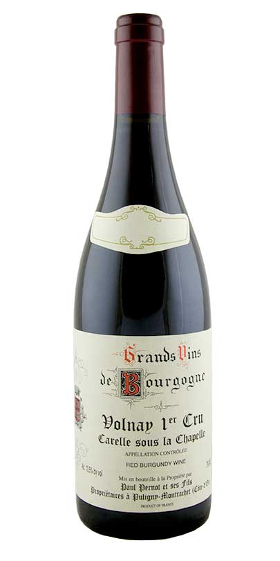 Volnay 1er Cru,"Carelle sous la Chapelle", Paul Pernot