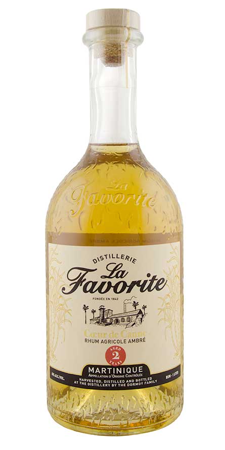 Rhum La Favorite agricole de Martinique - Rhums Caraïbes