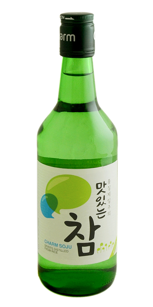 Half-Bottle of Charm Soju                                                                                          