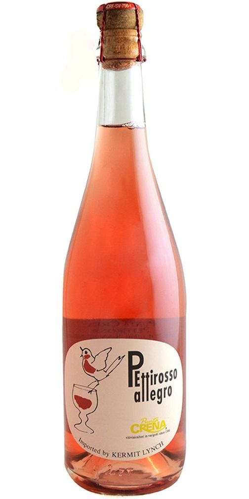 Rosato Frizzante "Pettirosso," Punta Crena                                                          