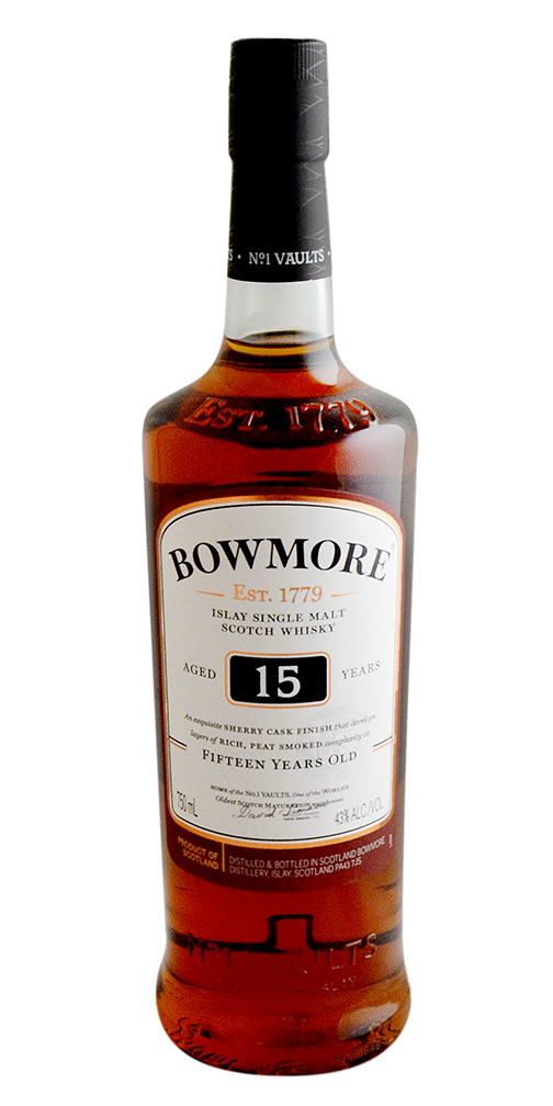 Bowmore 15yr Islay Single Malt Scotch Whisky