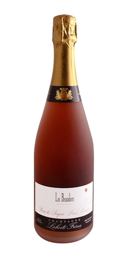 Lahèrte Frères "Les Beaudiers", Rosé de Saignée Extra Brut