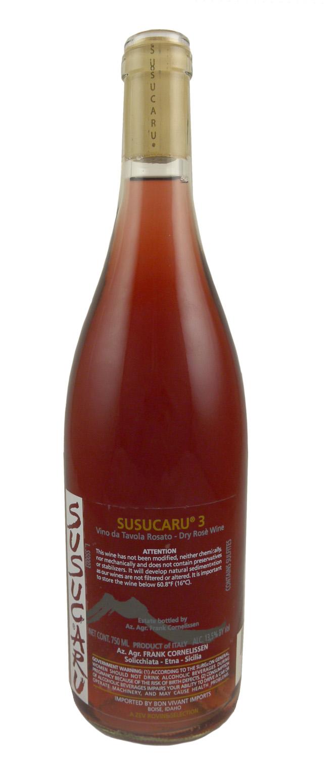 Susucaru Rosé, Cornelissen