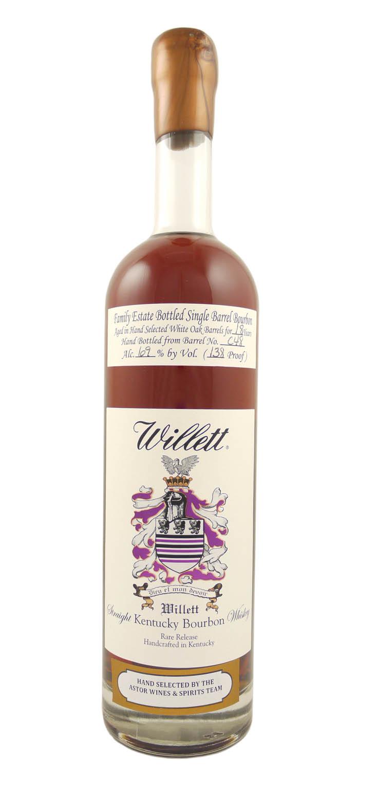 Willett 18 yr. Single Barrel Astor Selection