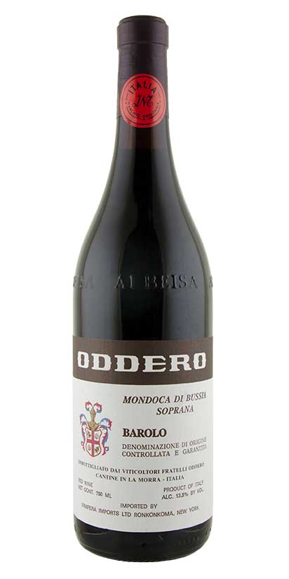 Barolo "Mondoca di Bussia," Oddero