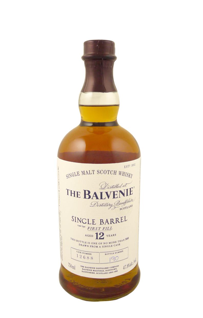 Balvenie Single Barrel 12 Yr.
