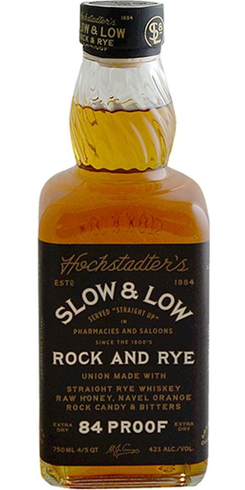 Hochstadter's Slow and Low Rock & Rye