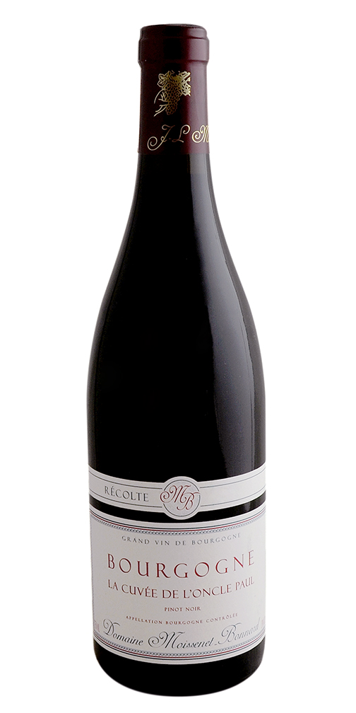 Bourgogne Rouge "Cuvée l'Oncle Paul," Moissenet-Bonnard