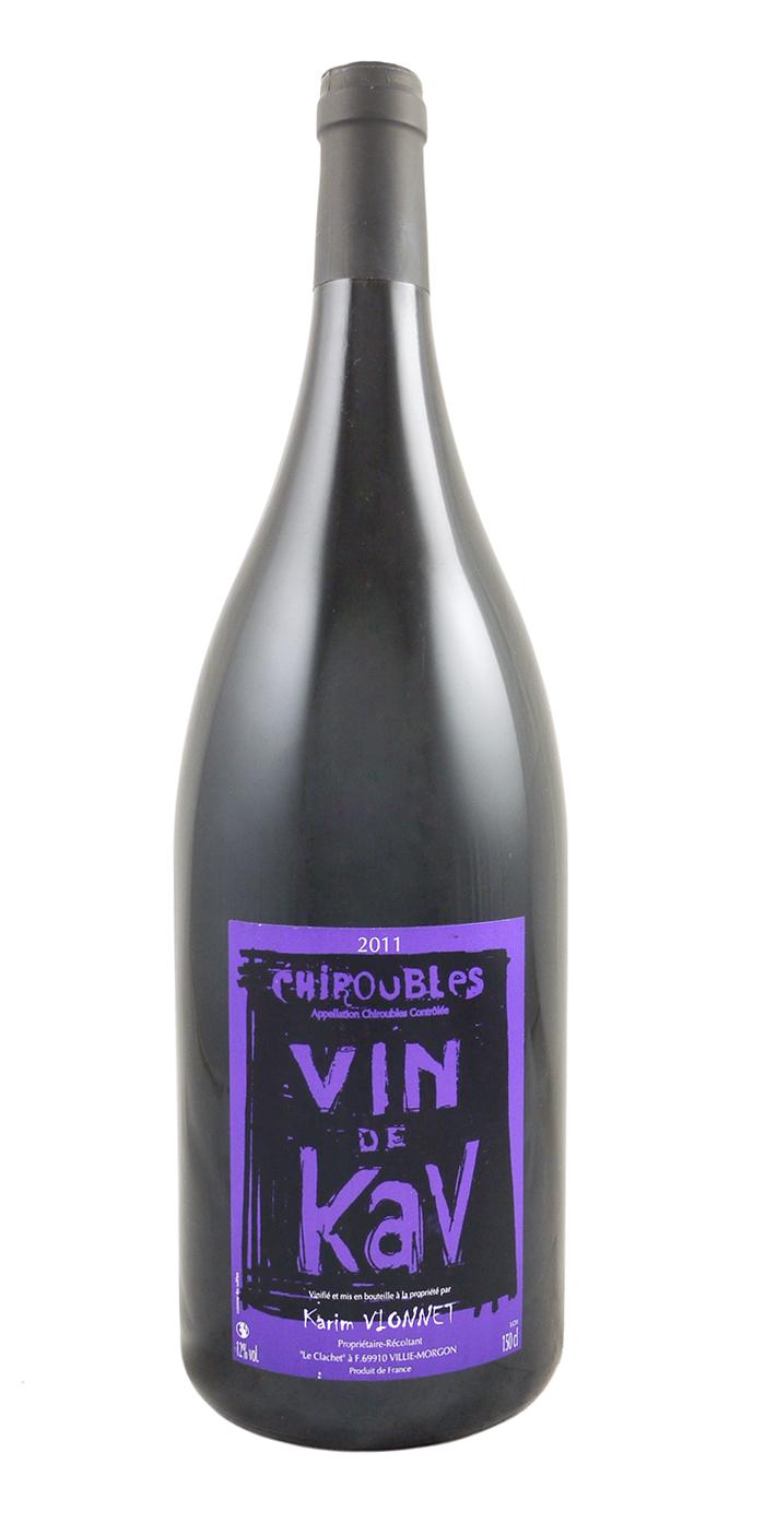 Chiroubles "Vin de Kav," Vionnet                                                                    