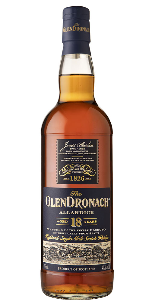 Glendronach 18 Yr. Scotch