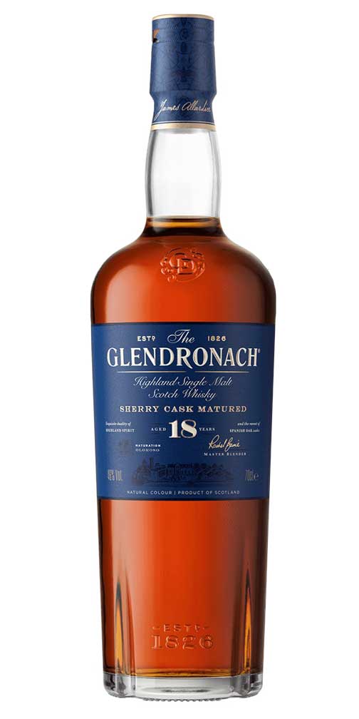 Glendronach 18Yr. Highland Single Malt Scotch Whisky