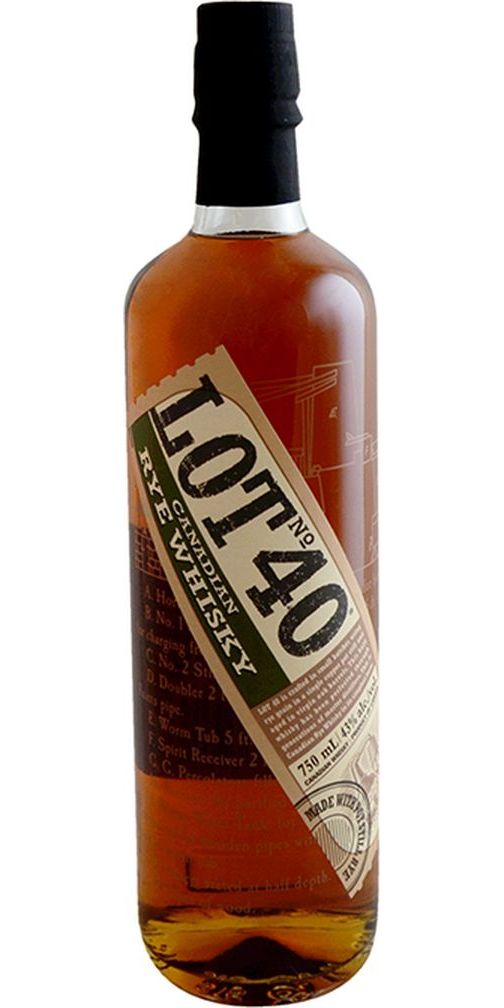 Lot No. 40 Canadian Rye Whisky 