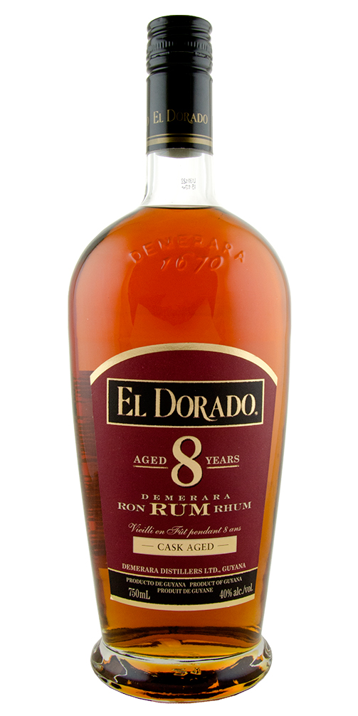 El Dorado 8 Year Cask Aged Rum