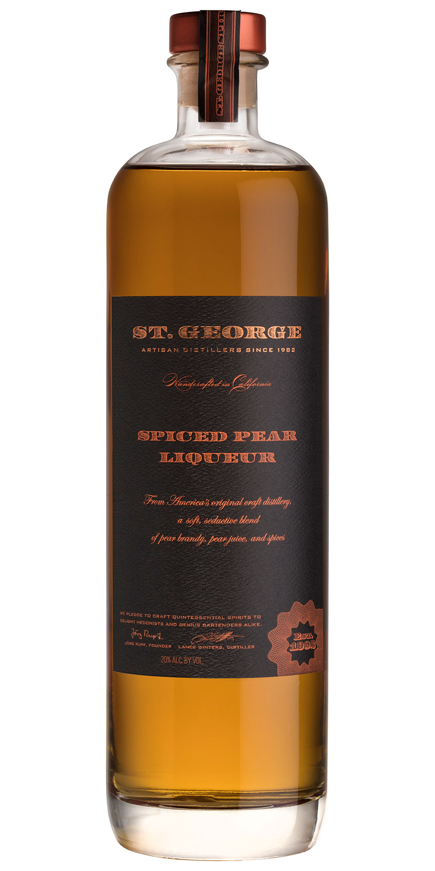 St. George Spiced Pear Liqueur