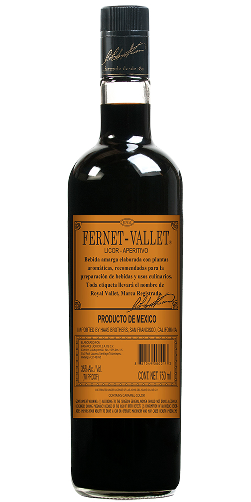 Fernet-Vallet Mexican Fernet