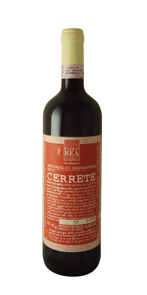 Sagrantino Secco Riserva "Vigneto Cerrete," Paolo Bea