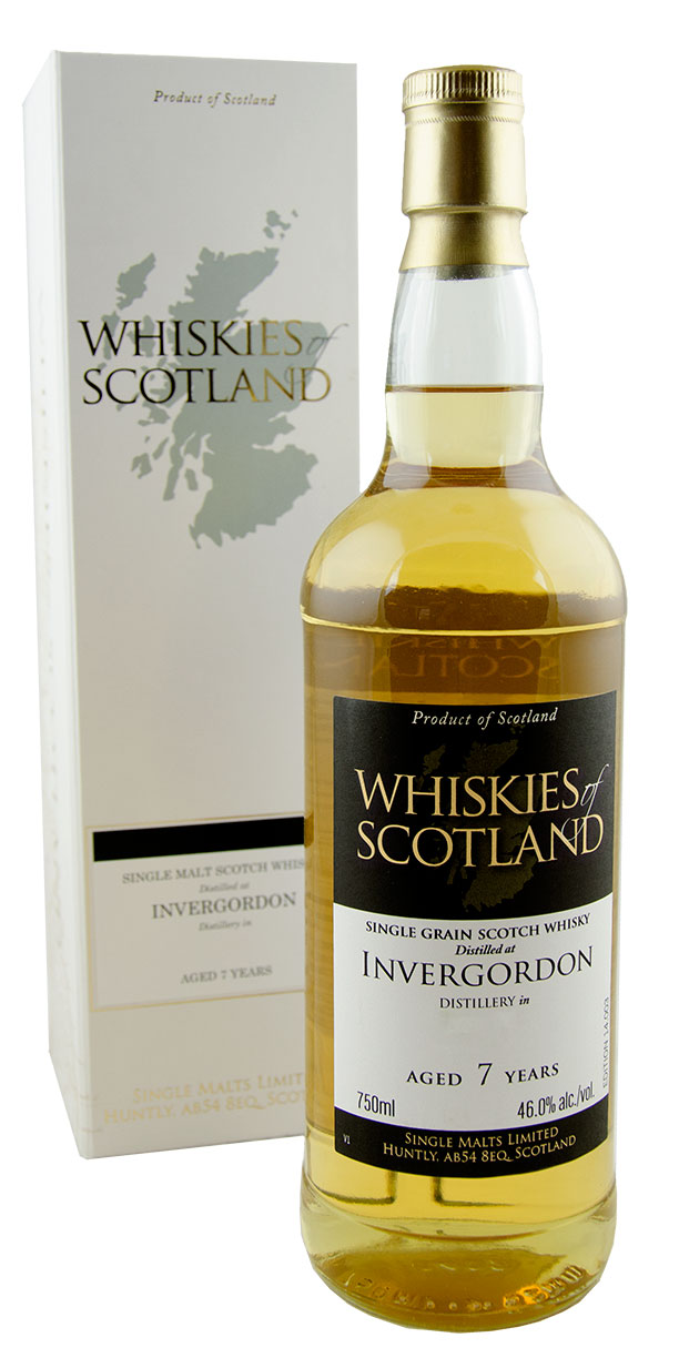 Whiskies of Scotland Invergordon Scotch                                                             